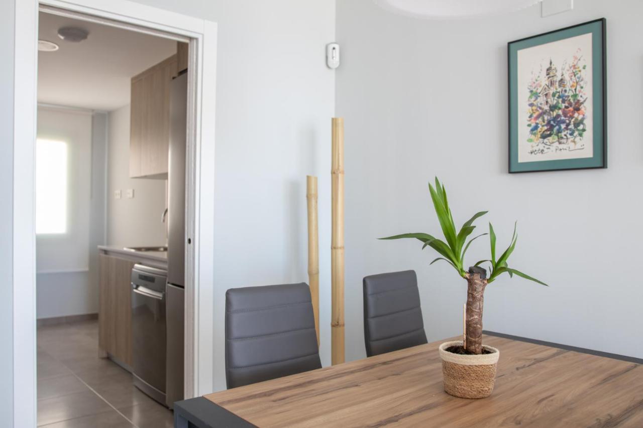 Precioso Apartamento Frente A La Playa Con Piscina Mojacar Luaran gambar