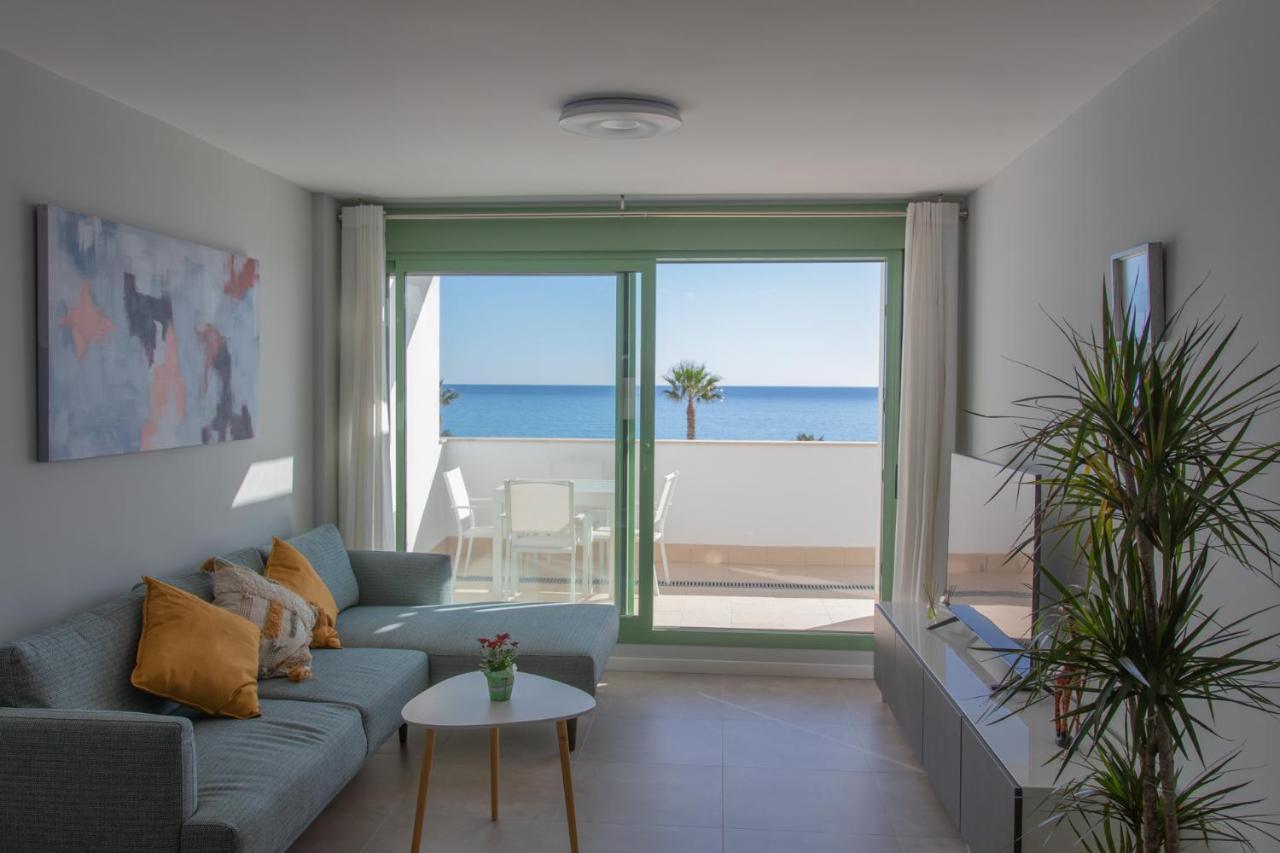 Precioso Apartamento Frente A La Playa Con Piscina Mojacar Luaran gambar