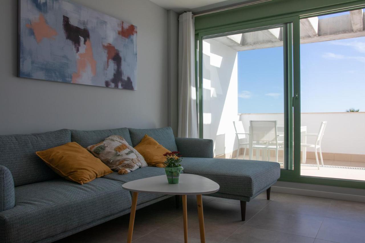 Precioso Apartamento Frente A La Playa Con Piscina Mojacar Luaran gambar