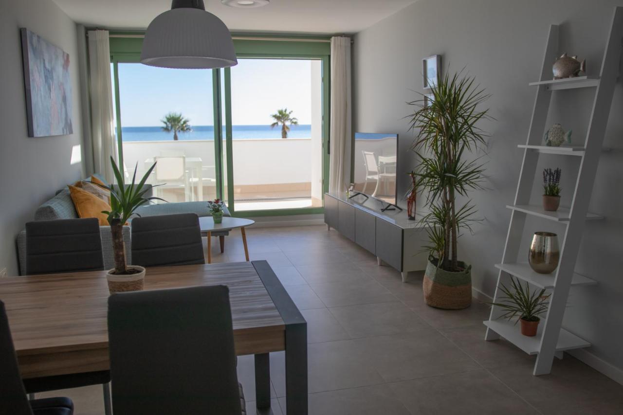 Precioso Apartamento Frente A La Playa Con Piscina Mojacar Luaran gambar